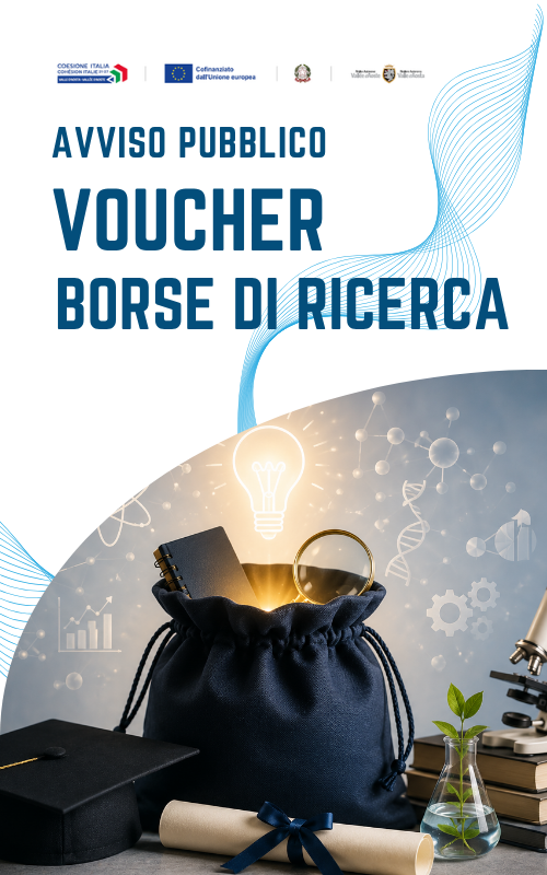 loghi istituzionali - avviso pubblico voucher borse di ricerca